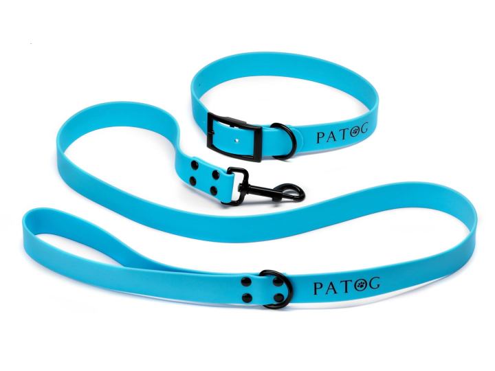 Blue-waterproof-collar-and-lead-set